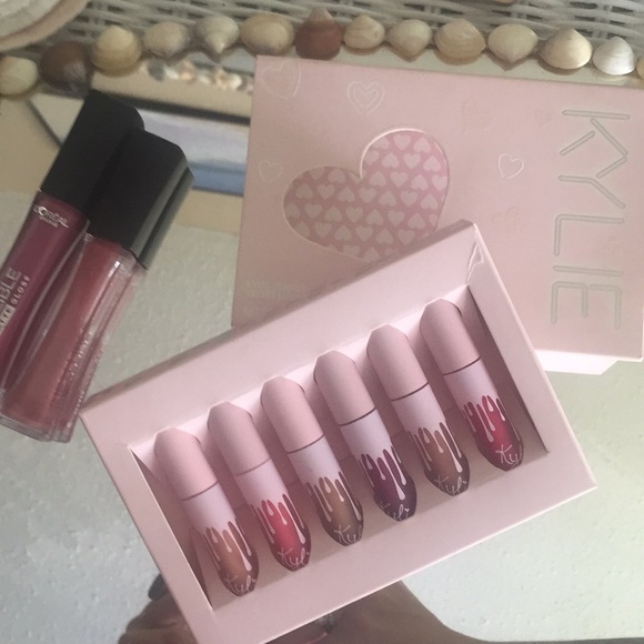 Kylie Cosmetics Makeup Brand New 6 Pc Birthday Collection Kylie